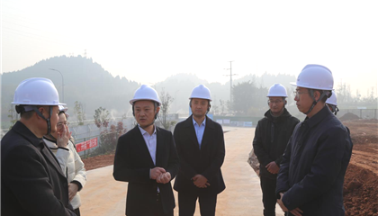 向誠督導調(diào)研集團重大項目建設(shè)和“項目通”應用工作